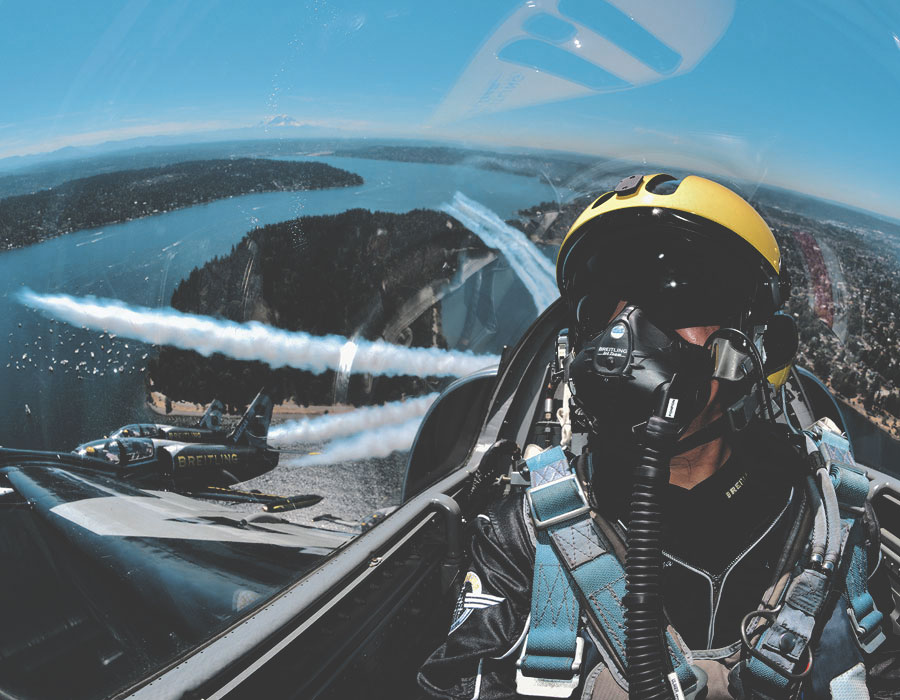 Hawker Hunter fliegen in der Schweiz