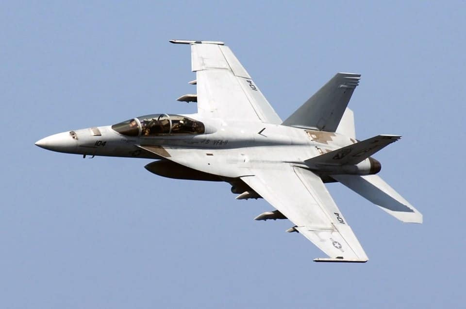 Stunning images taken by an F/A-18E weapons trainer officer