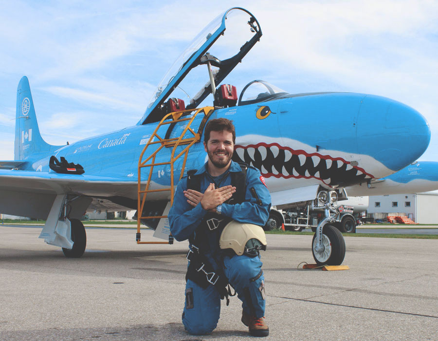 Hawker Hunter fliegen in der Schweiz