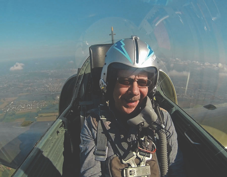 Hawker Hunter fliegen in der Schweiz