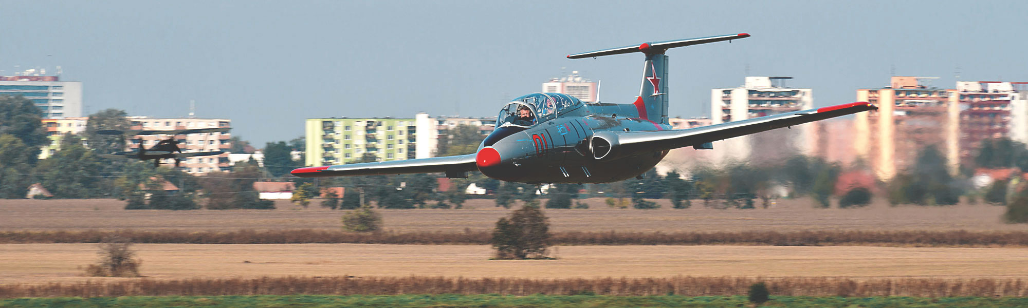 L-29 Delfin Jetflug in der Slowakei
