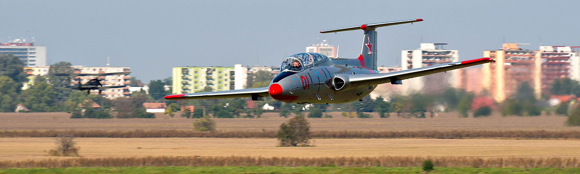L-29 Delfin Jetflug in der Slowakei
