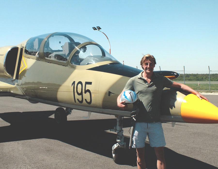 Hawker Hunter fliegen in der Schweiz