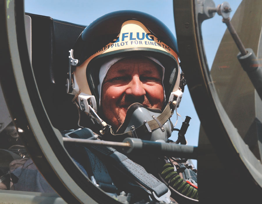 Hawker Hunter fliegen in der Schweiz