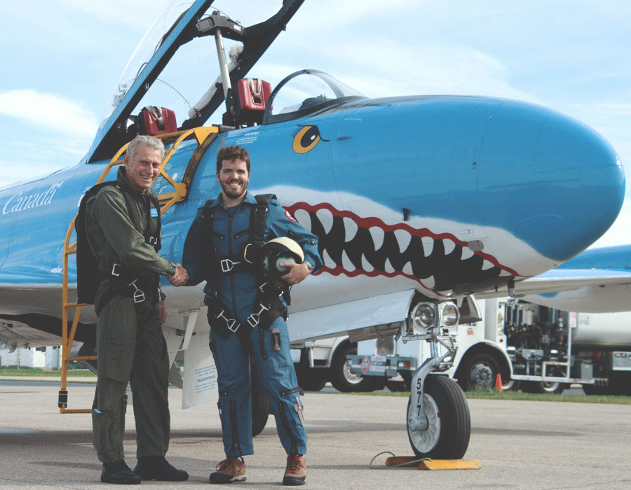 Hawker Hunter fliegen in der Schweiz